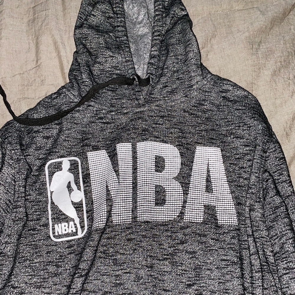 Reflective NBA hoodie can also fit medium